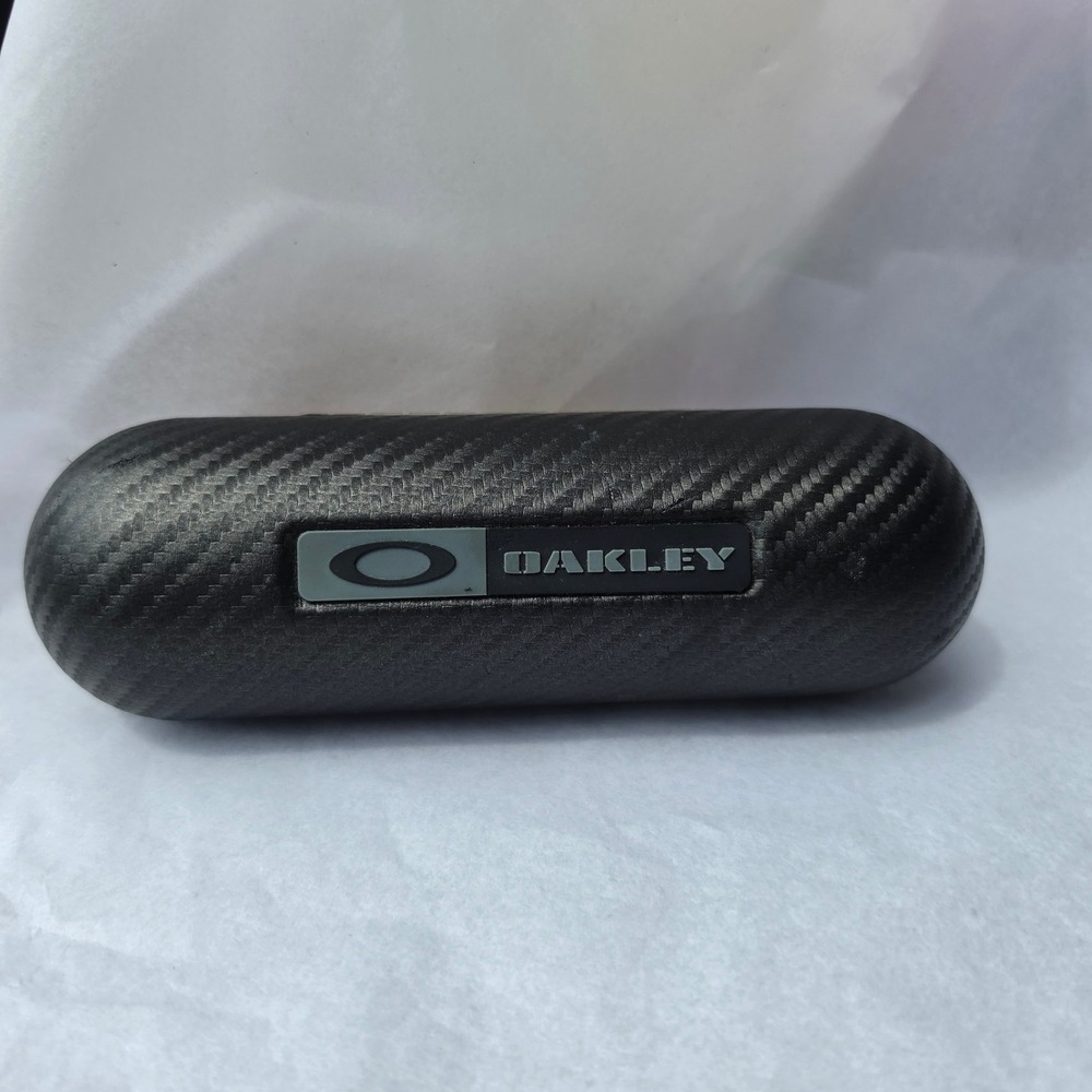Oakley Large Carbon Fiber Eyewear Vault Hard Case Torpedo 07-257 Black